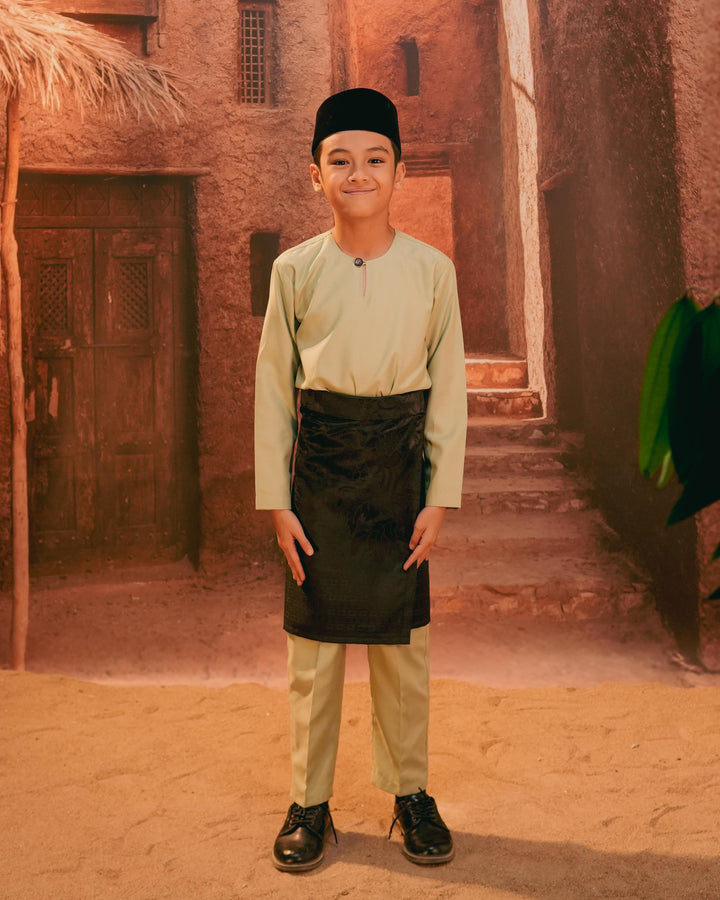 Bunga Raya Instant Sampin Kid - Black & Black