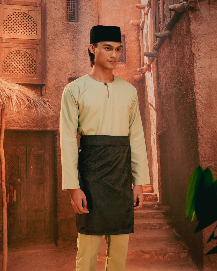 Kekwa Warisan Instant Sampin Adult - Black & Black