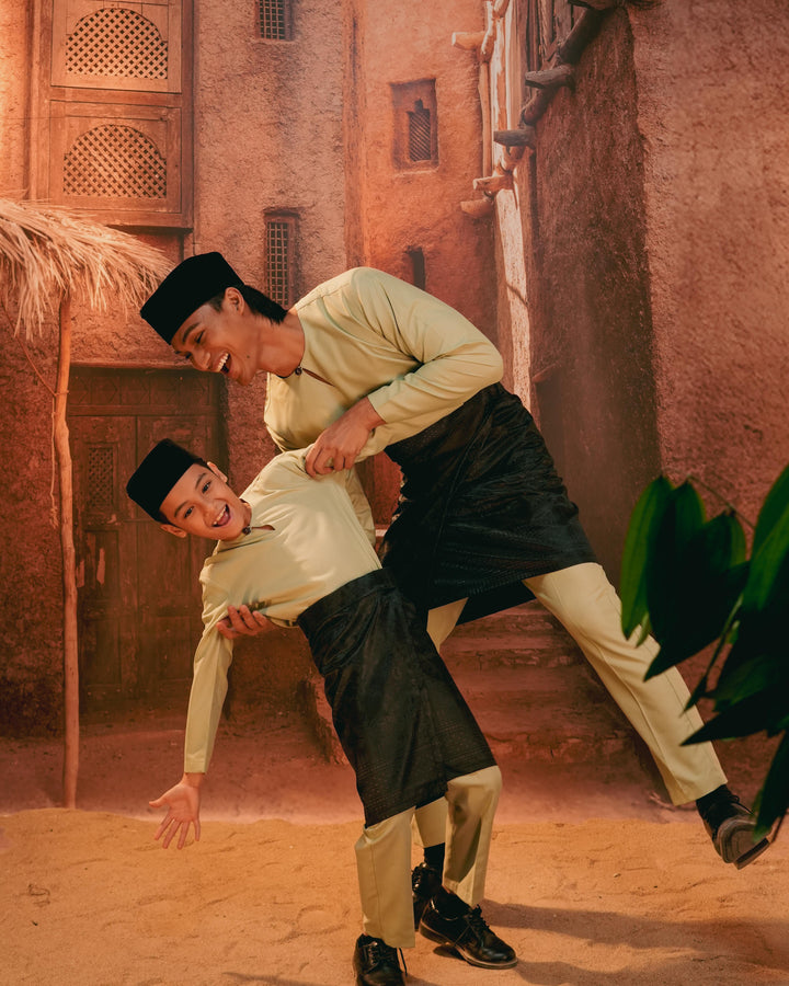 Kekwa Warisan Instant Sampin Kid - Black & Black