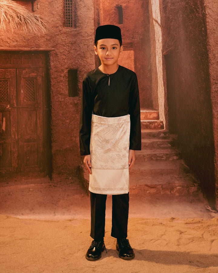 Seri Istana Instant Sampin Kid - Offwhite & Silver