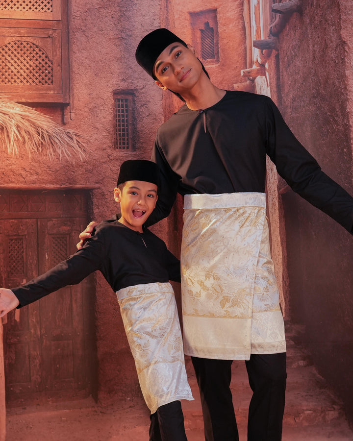 Seri Istana Instant Sampin - Offwhite & Gold - SampinExclusiveMy