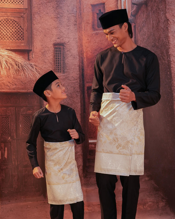 Seri Istana Instant Sampin - Offwhite & Gold - SampinExclusiveMy