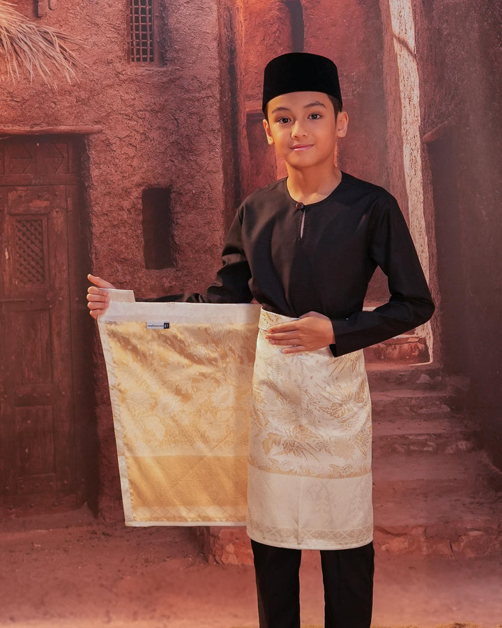 Seri Istana Instant Sampin Kid - Offwhite & Gold - SampinExclusiveMy