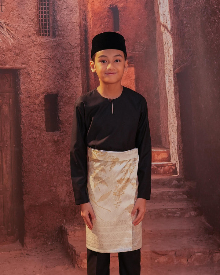 Seri Kenanga Instant Sampin Kid - Offwhite & Gold - SampinExclusiveMy