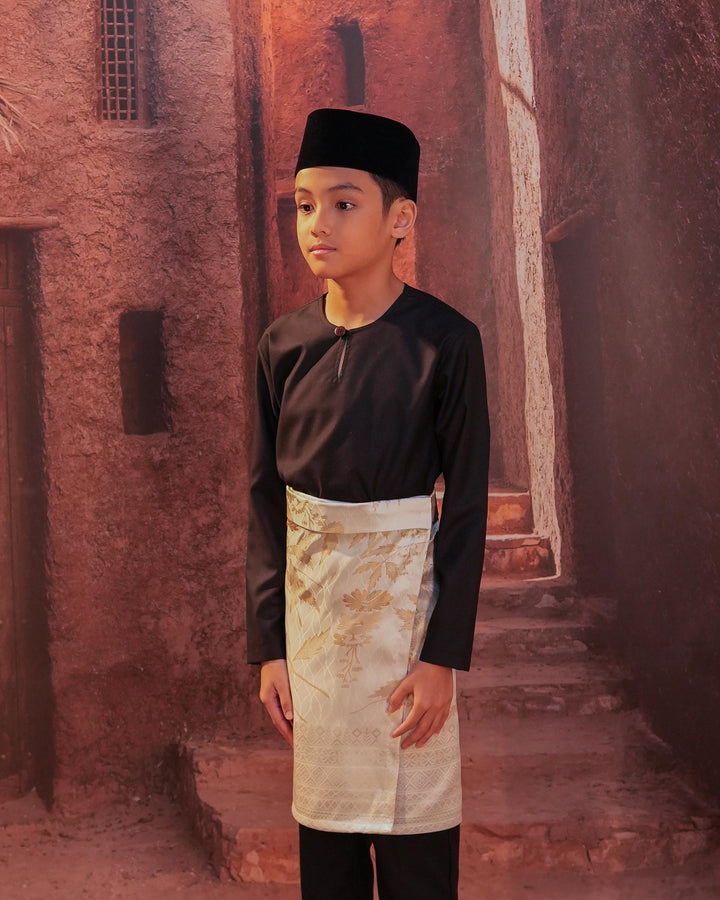 Seri Kenanga Instant Sampin Kid - Offwhite & Gold - SampinExclusiveMy