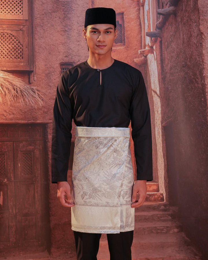 Seri Istana Instant Sampin Adult - Offwhite & Silver - SampinExclusiveMy