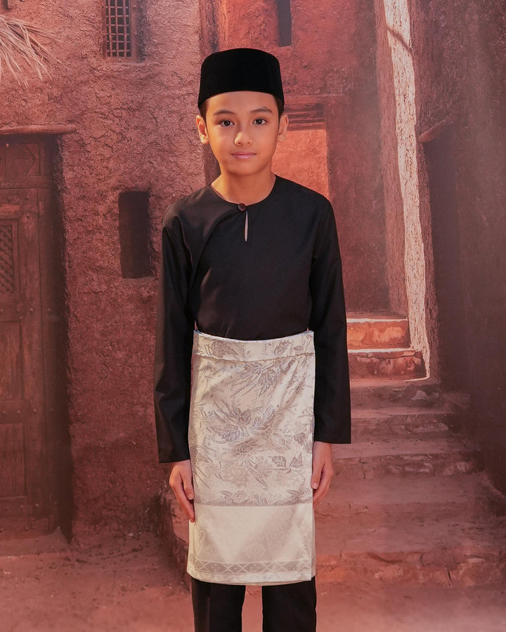 Seri Istana Instant Sampin Kid - Offwhite & Silver - SampinExclusiveMy