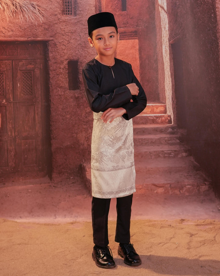 Seri Istana Instant Sampin Kid - Offwhite & Silver - SampinExclusiveMy