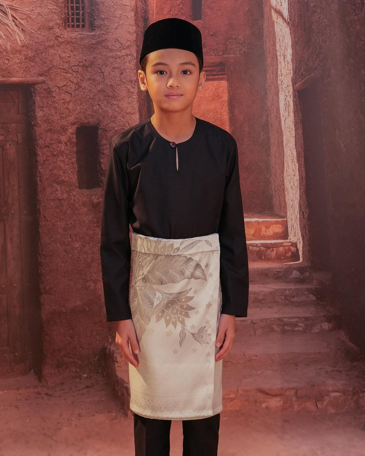 Bunga Seri Instant Sampin Kid - Offwhite & Silver - SampinExclusiveMy