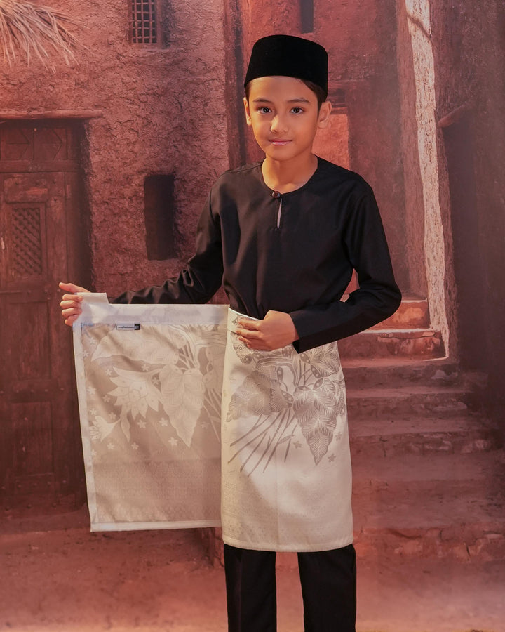 Bunga Seri Instant Sampin Kid - Offwhite & Silver - SampinExclusiveMy