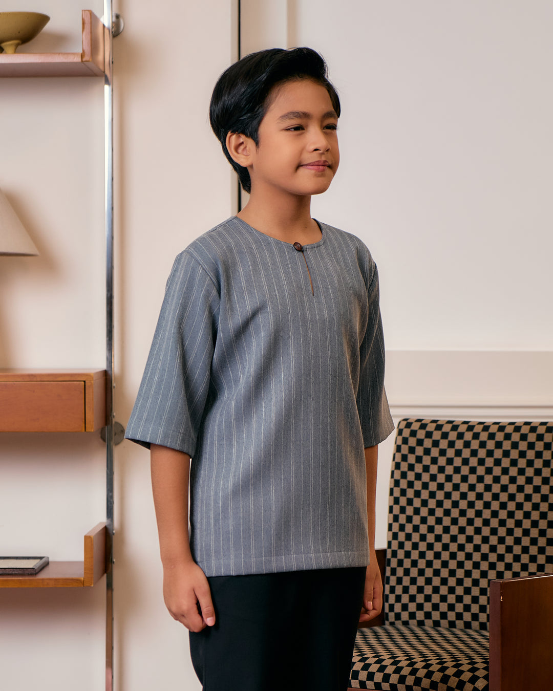 Kurta Jalin Kids - Soft Blue