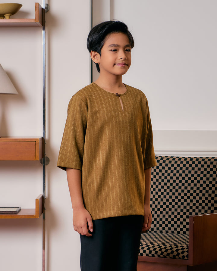 Kurta Jalin Kids - Mustard