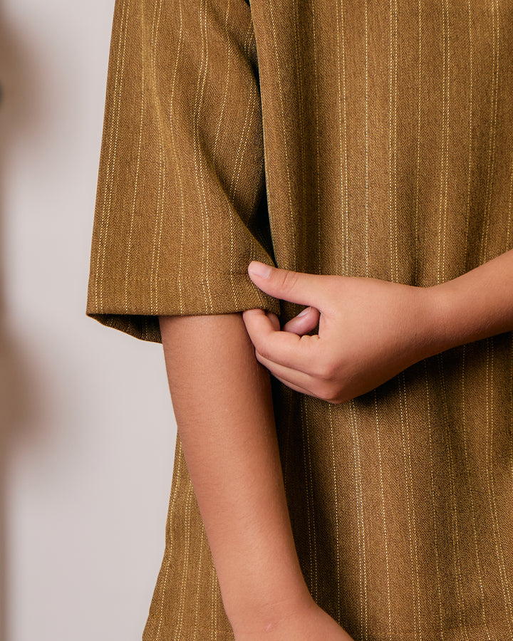 Kurta Jalin Kids - Mustard