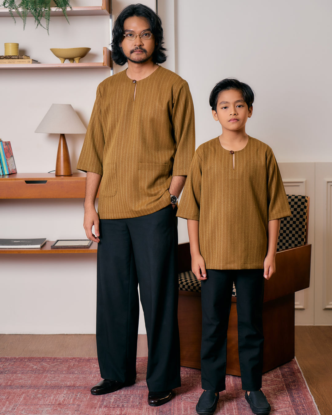 Kurta Jalin Kids - Mustard