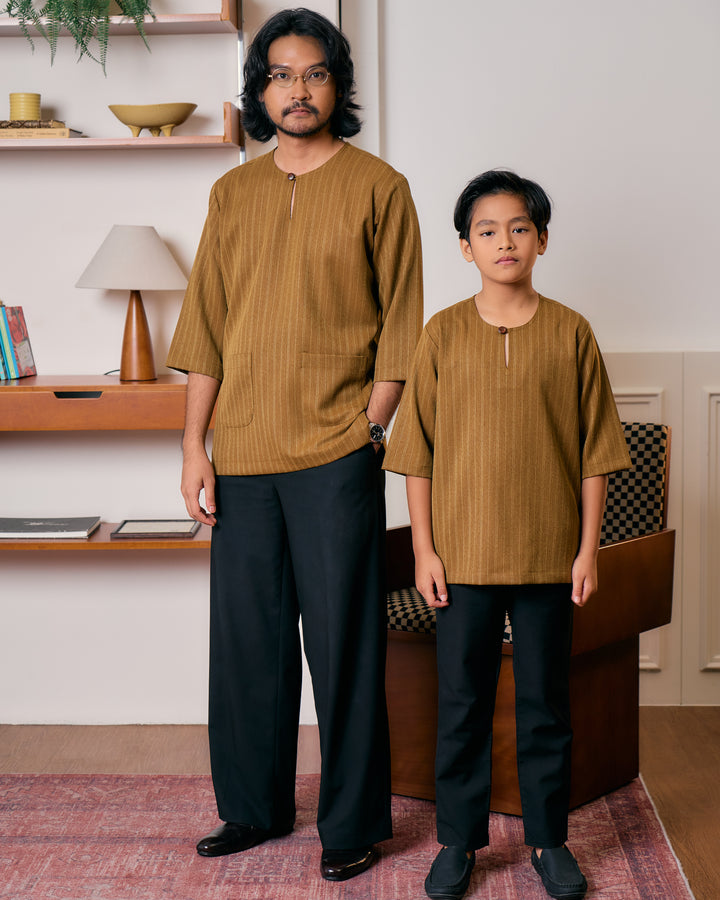 Kurta Jalin Kids - Mustard