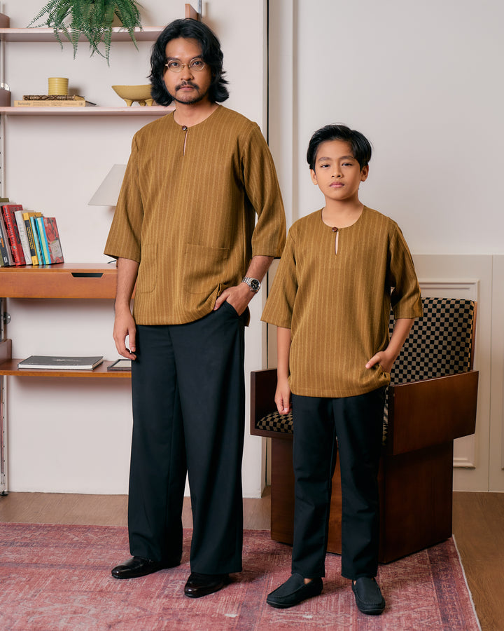 Kurta Jalin Kids - Mustard