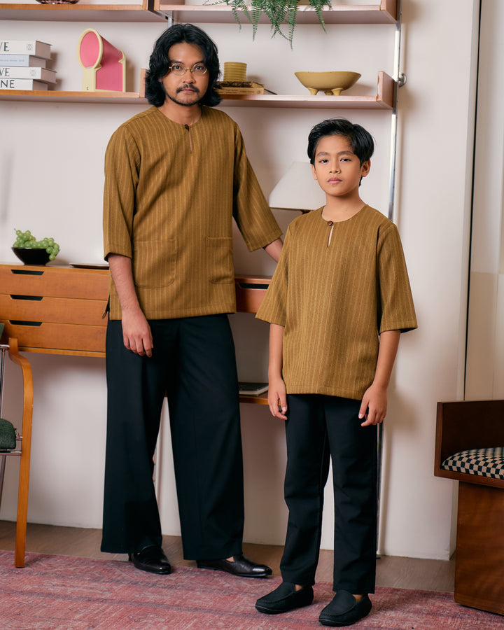 Kurta Jalin Kids - Mustard