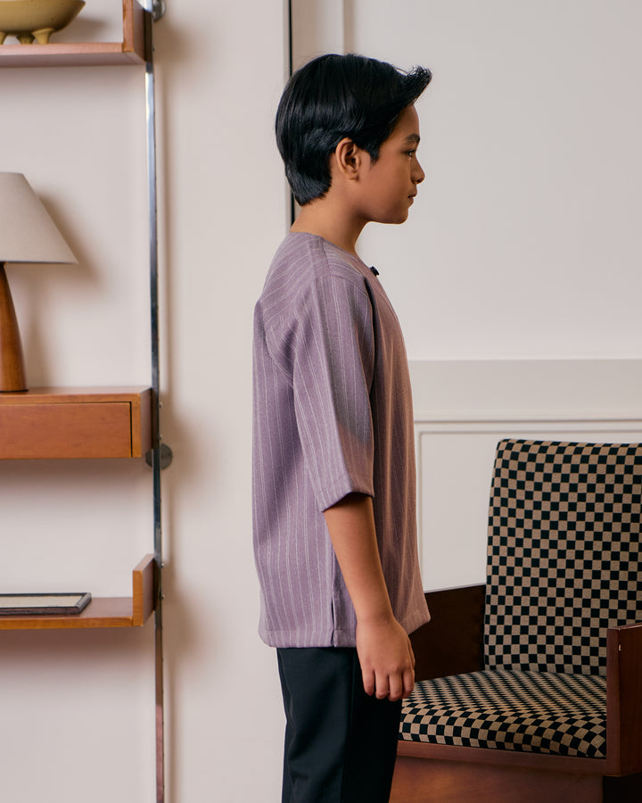 Kurta Jalin Kids - Dusty Purple