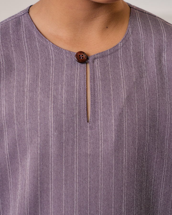 Kurta Jalin Kids - Dusty Purple