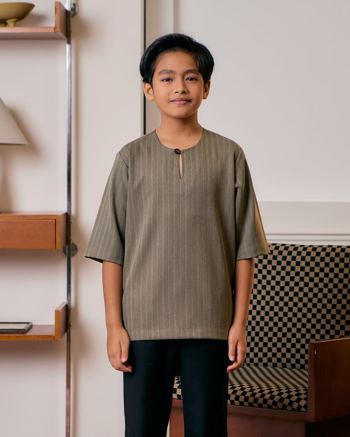 Kurta Jalin Kids - Moss Green