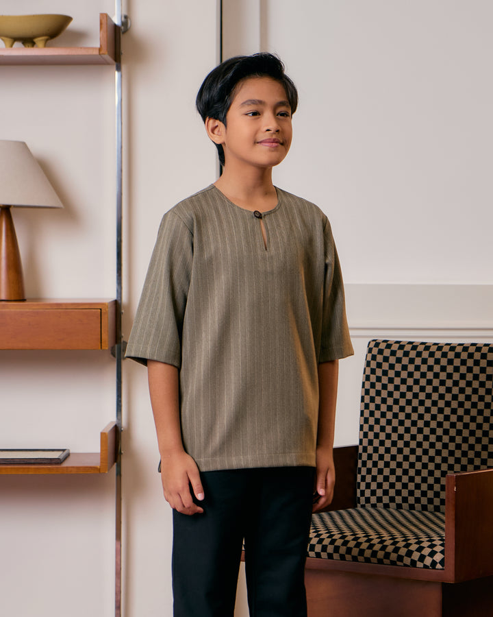 Kurta Jalin Kids - Moss Green