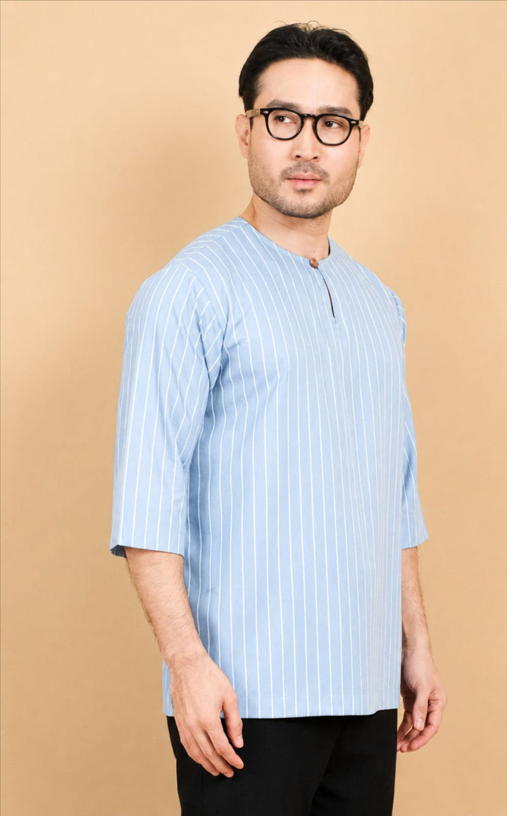 Kurta Patih Jalur - Light Blue