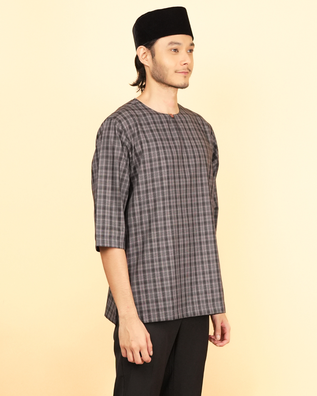 Kurta Patih Dam - Dark Grey