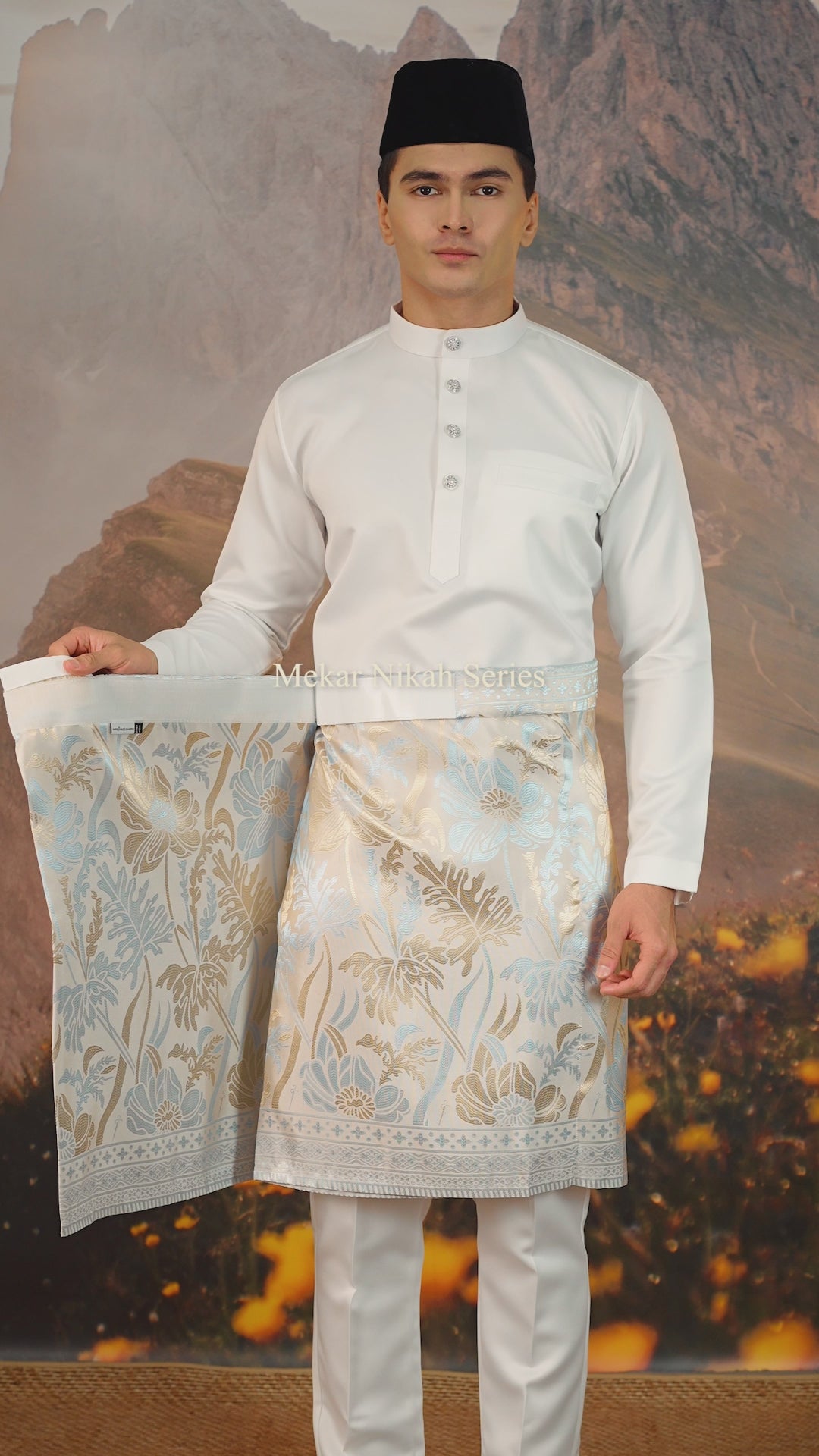 Seroja Original Sampin Adult - Offwhite & Silver