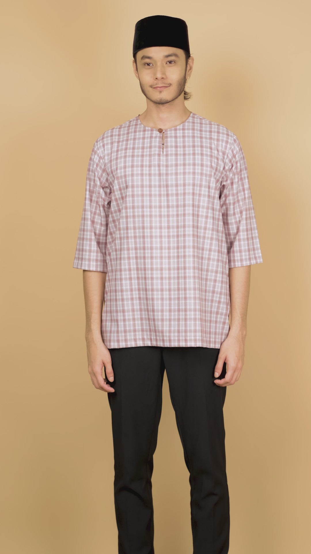 Kurta Patih Dam - Dusty Pink