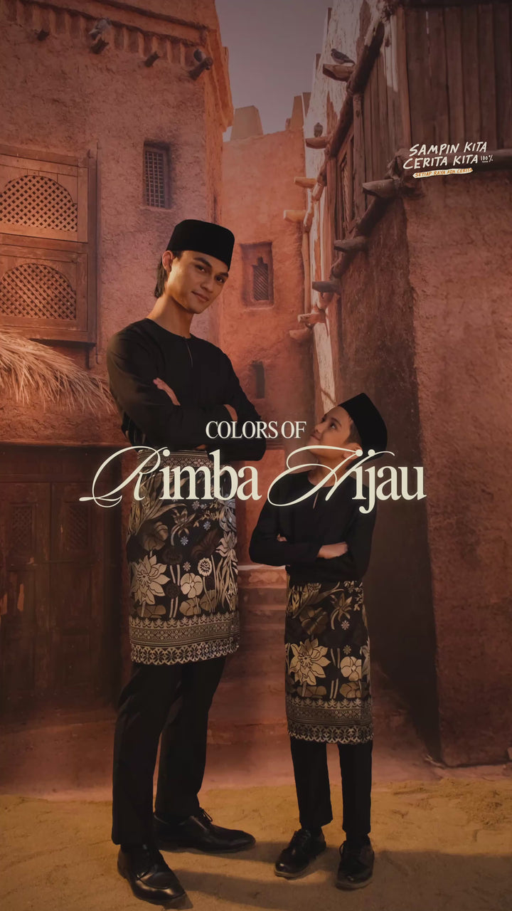 Rimba Hijau Original Sampin Adult - Offwhite & Mix