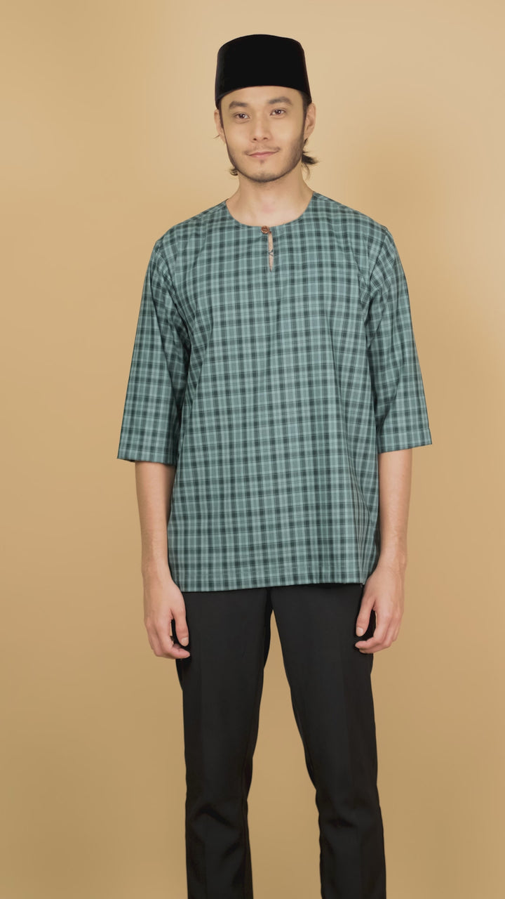 Kurta Patih Dam - Emerald Green