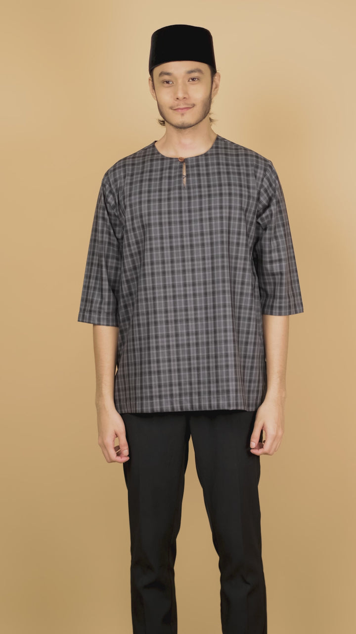 Kurta Patih Dam - Dark Grey