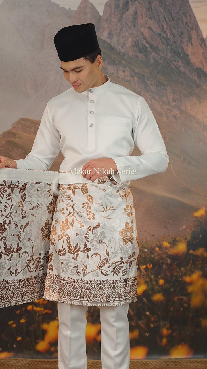 Chendana Instant Sampin Adult - Offwhite & Silver