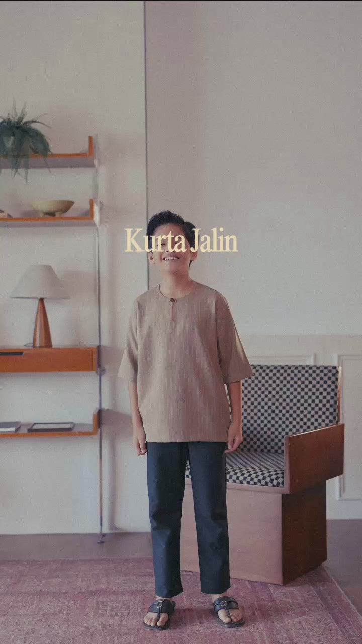 Kurta Jalin Kids - Soft Blue