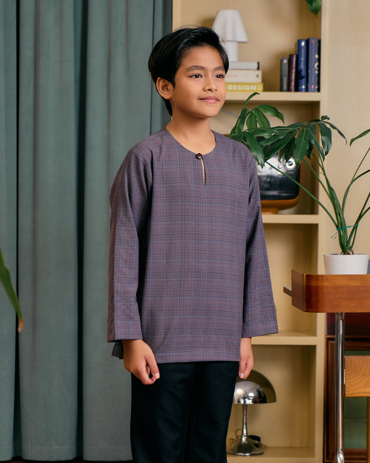 Kurta Tera Kids - Purple