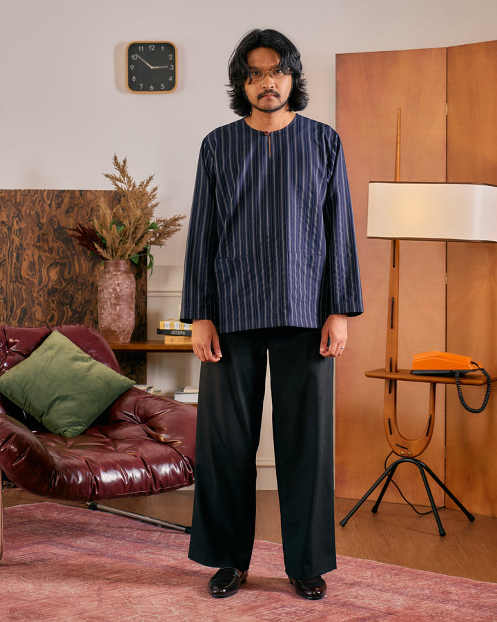 Kurta Lapis - Navy Blue