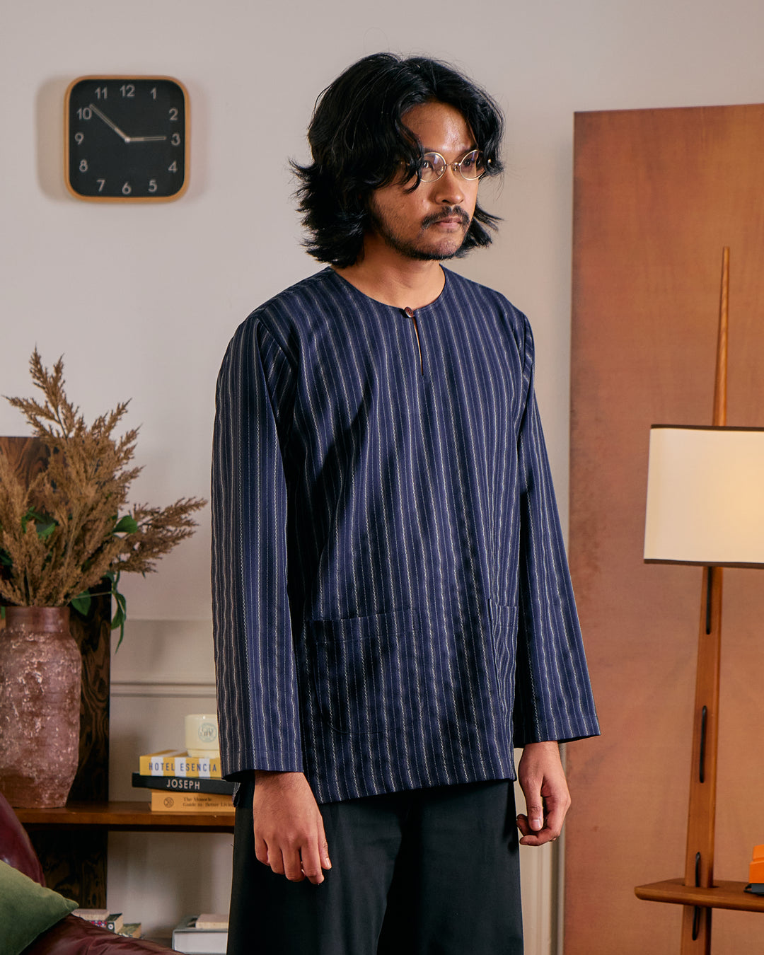 Kurta Lapis - Navy Blue