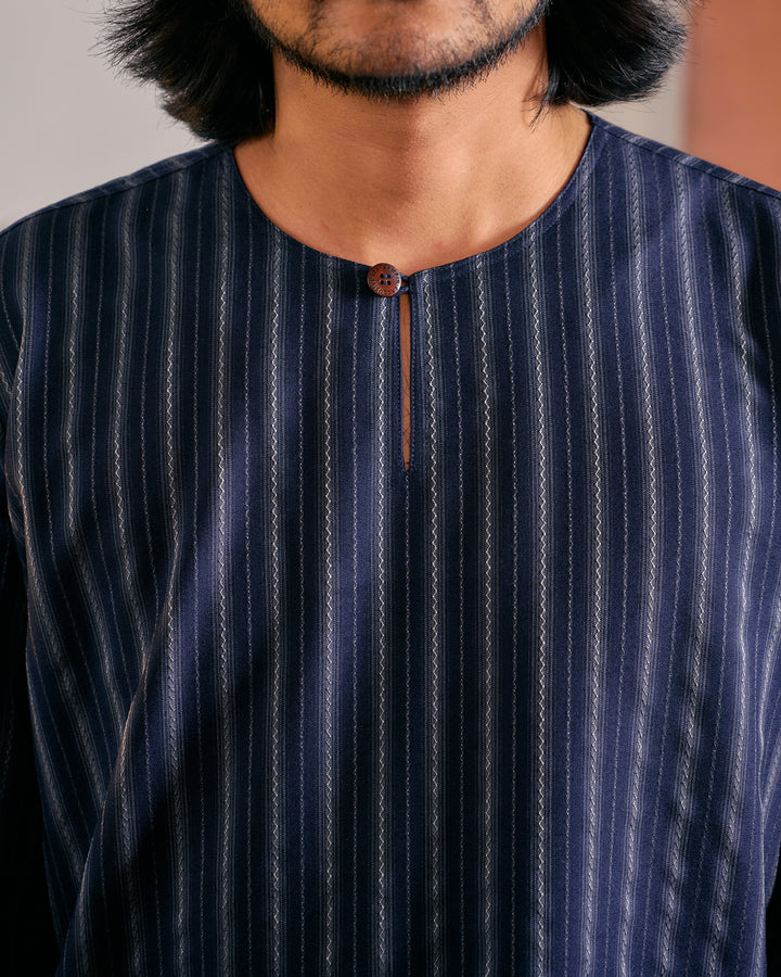 Kurta Lapis - Navy Blue