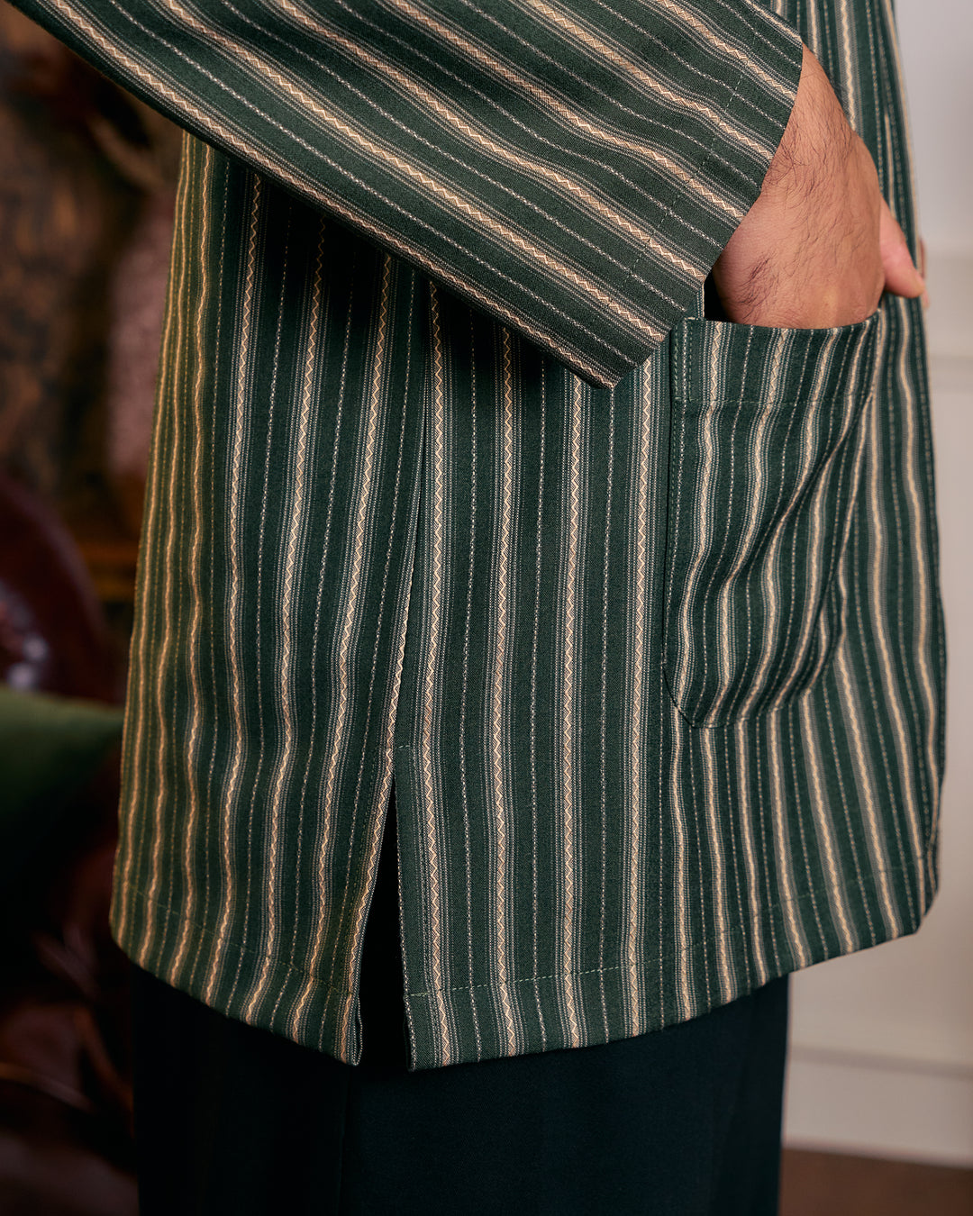 Kurta Lapis - Emerald Green