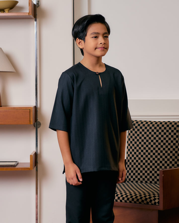 Kurta Jalin Kids - Black