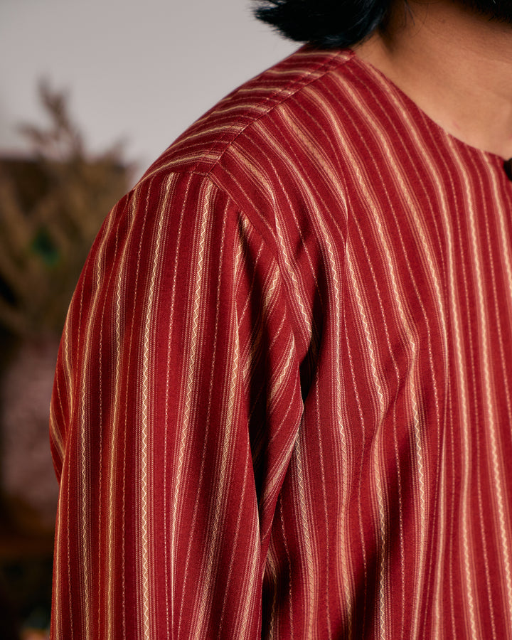 Kurta Lapis - Maroon