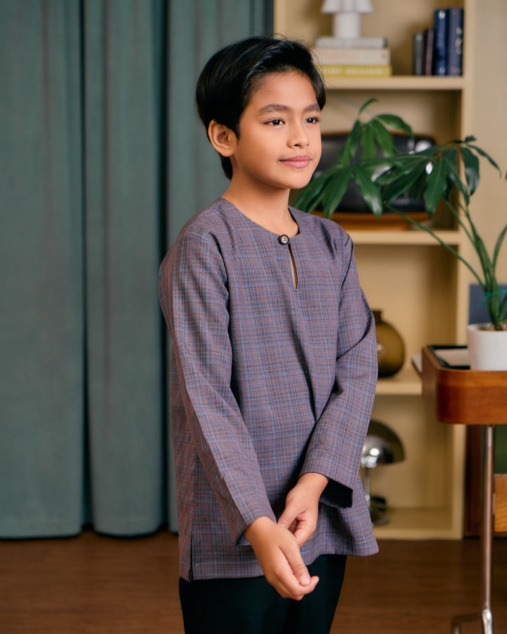 Kurta Tera Kids - Purple