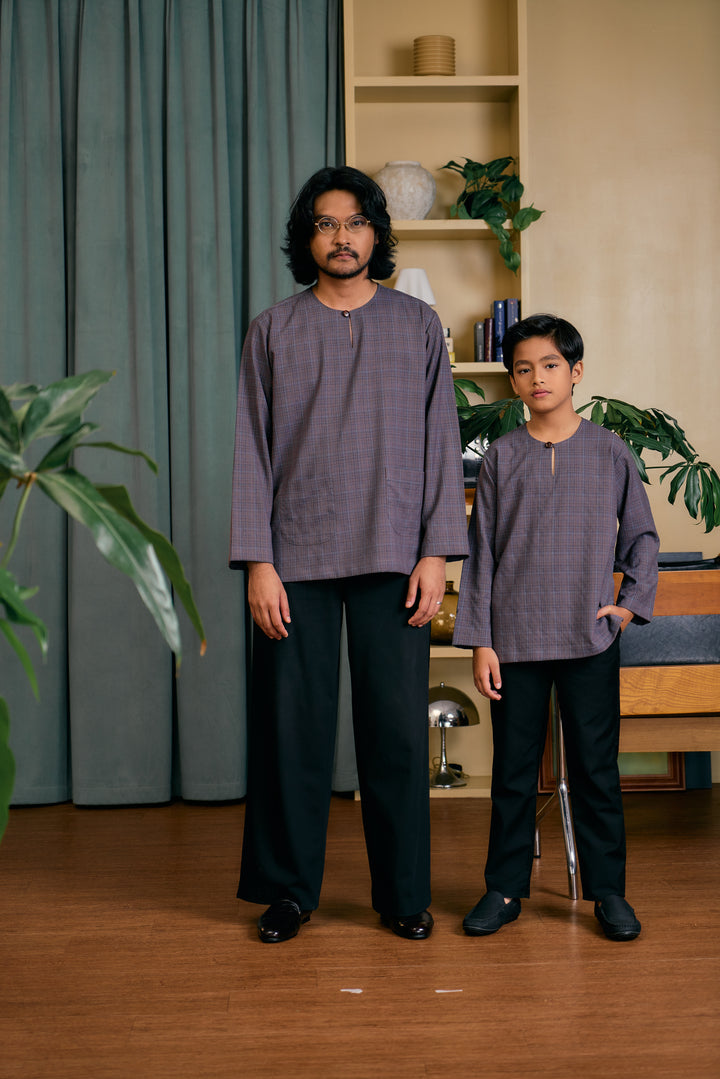 Kurta Tera Kids - Purple