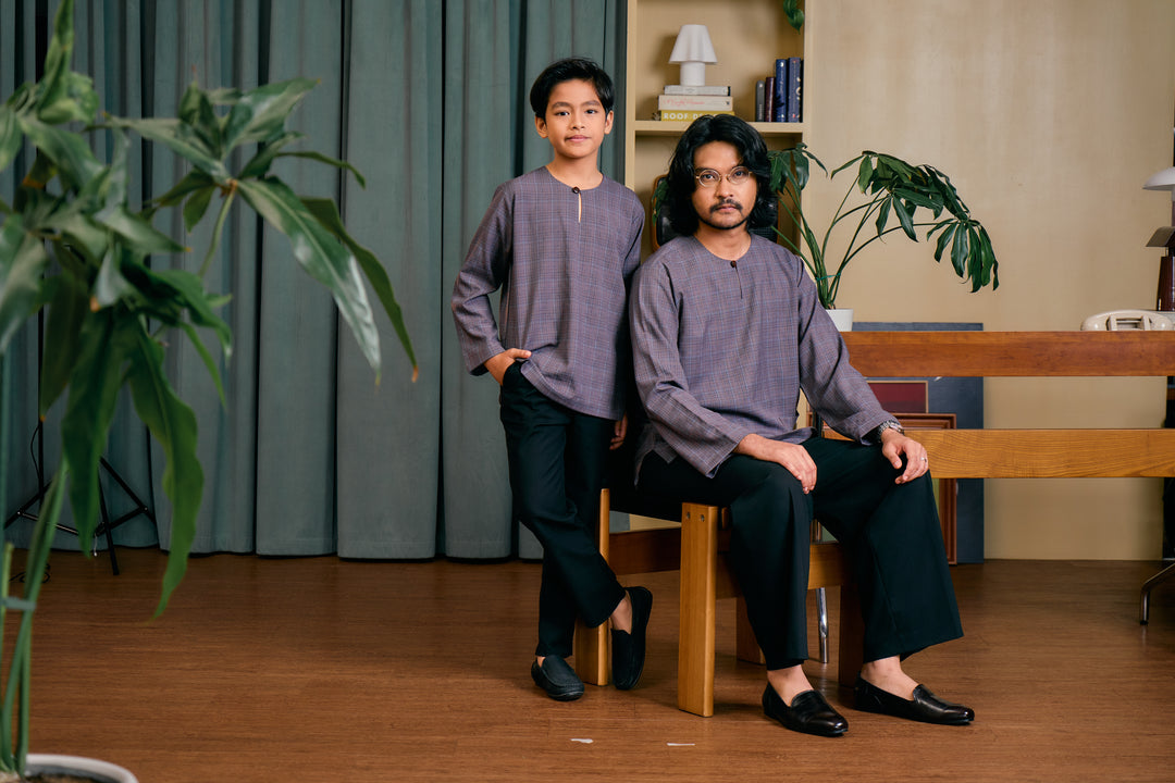 Kurta Tera Kids - Purple