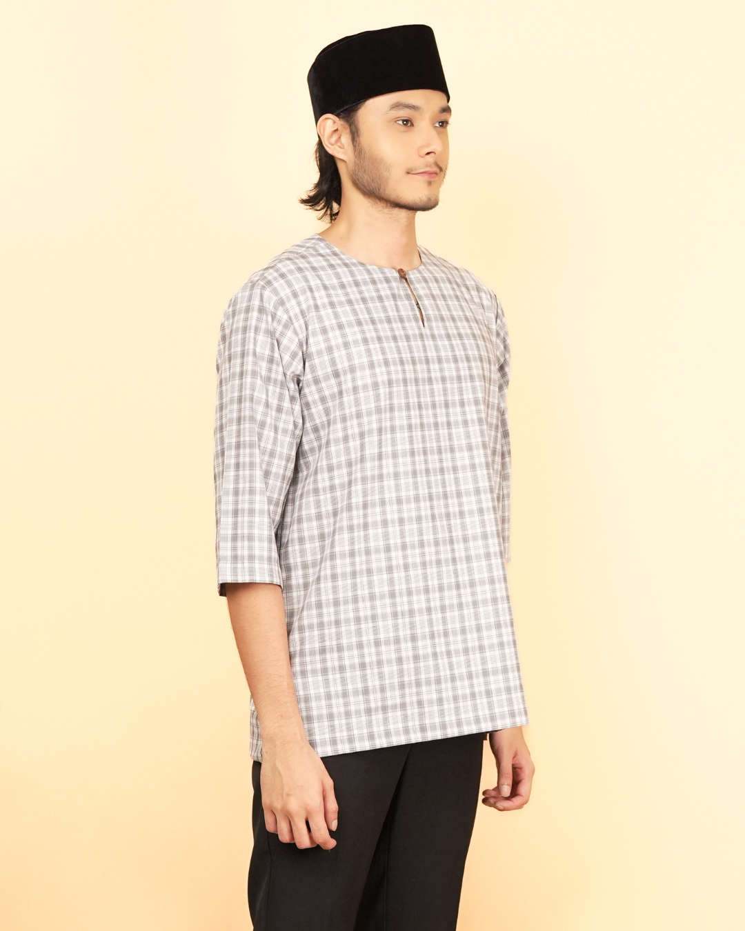 Kurta Patih Dam - Soft Grey