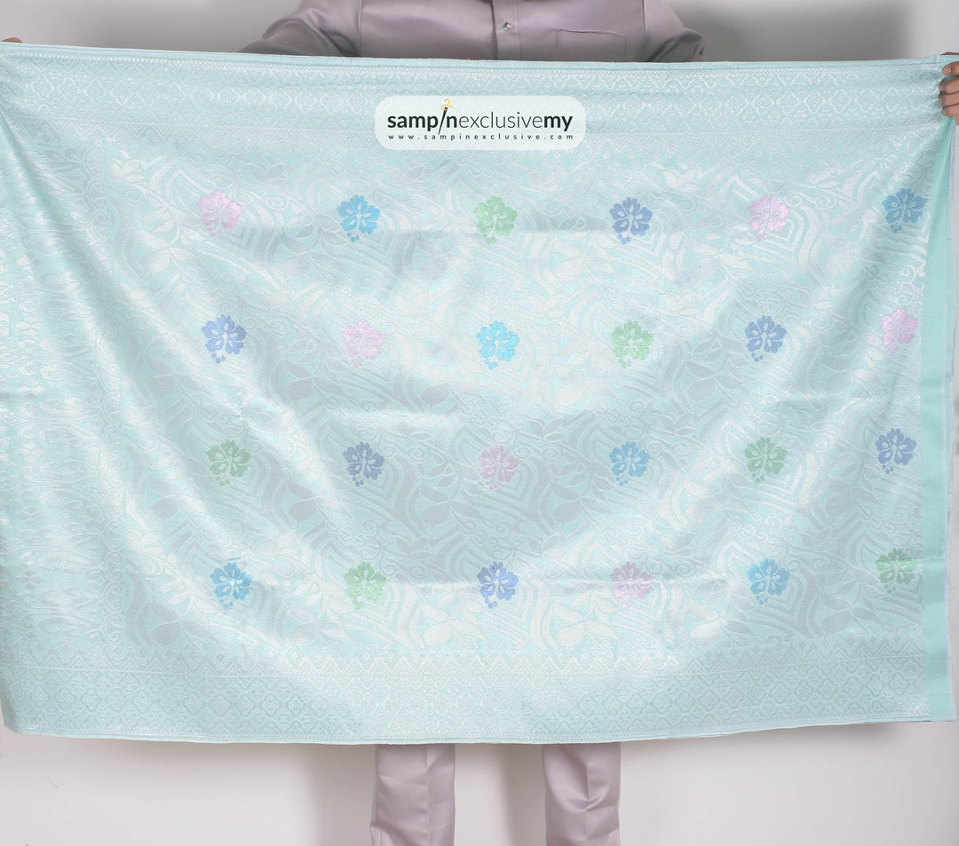 Plus Size 2.5Meter - Soft Turqoise & Mix - SampinExclusiveMy