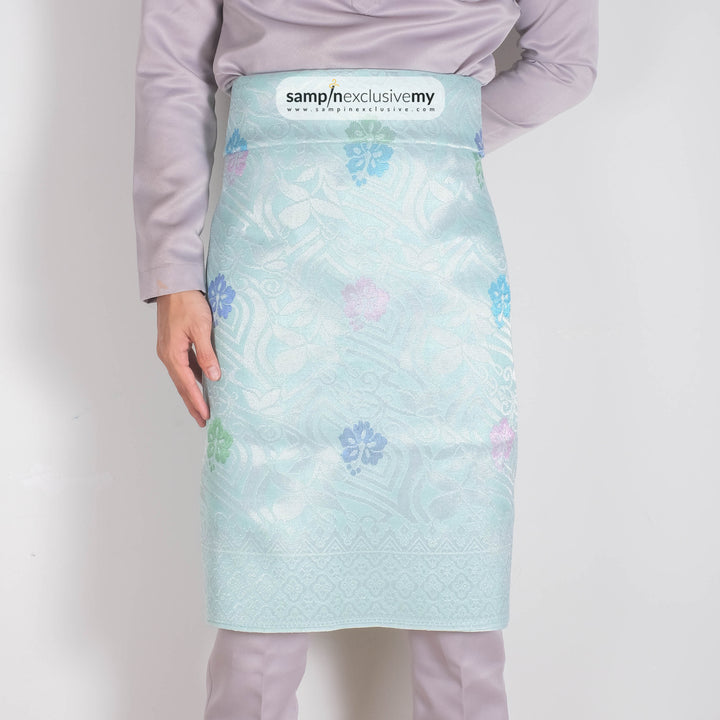 Plus Size 2.5Meter - Soft Turqoise & Mix - SampinExclusiveMy