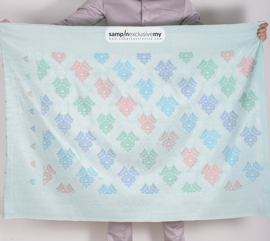 Plus Size 2.5Meter - Soft Turqoise & Mix - SampinExclusiveMy